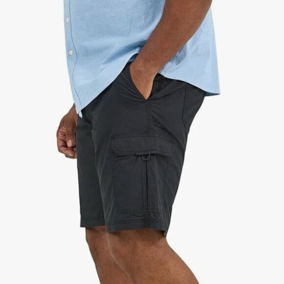 NWT Lee Men's Big & Tall Extreme Motion Crossroad Cargo Short, black, 50 - Picture 4 of 7